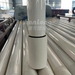 Tùy chỉnh PVC-U <span class=keywords><strong>uPVC</strong></span> cột ống nước giếng sâu chuyển ống trong kích cỡ khác nhau và màu sắc cho khoan nước giếng - Product Image 3