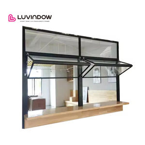 Fenêtres en aluminium à double battant insonorisées de haute qualité et au meilleur <span class=keywords><strong>prix</strong></span> Fenêtres en aluminium à double battant - Product Image 1