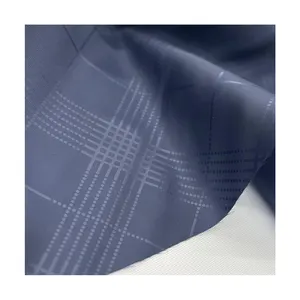 100% Polyester PU Coated 170T 180T 190T 210T Taffeta Embossed Lining Fabric Use For Bag