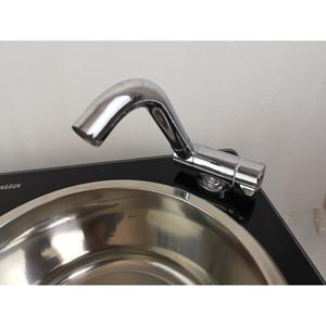 GR-B213 580*365*130mm Cuisinière à gaz en verre trempé et acier inoxydable avec évier Accessoires intérieurs pour camping-cars pour yachts et bateaux - Product Image 5