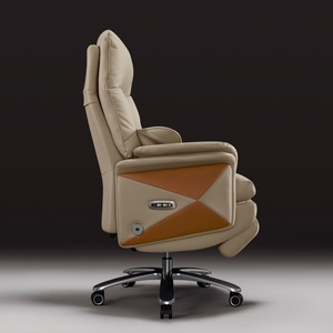 New Style <b>Zero</b> <b>Gravity</b> Executive Leather Recliner <b>Chair</b> Modern Furniture Lift With Foot Pad Adjustable Headrest Office P198-M Of - Product Image 5