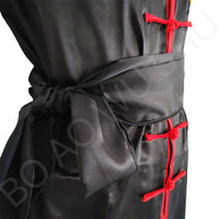 Uniforme de Kung Fu court unisexe, costumes de Wushu Nanquan pour adultes, vêtements de Tai Chi, vêtements de sport d'arts martiaux en satin confortable