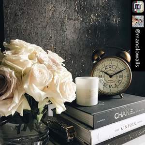 Rivestimenti Murali in Sughero Mywind con Sfondo Nero e Superficie Oro Rosa, Design 3D Moderno di Lusso per Arredamento Casa - Product Image 1