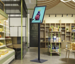 Panneau d'affichage sur pied qr menu affiche sur pied panneau de menu support - Product Image 6