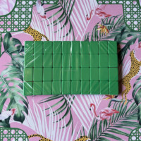 Vente directe usine – Nouveauté : Ensemble de jeu de luxe pour 4 joueurs, pliable, durable, portable, coque écologique en acrylique vert, OEM, Mahjong américain