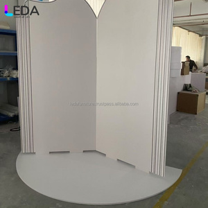 Leda Tự Làm Đám Cưới <span class=keywords><strong>Backdrop</strong></span> Đứng Tinh Tế In 3D Ảnh Cưới Ý Tưởng Cuốn Sách Cấu Trúc <span class=keywords><strong>Backdrop</strong></span> - Product Image 1