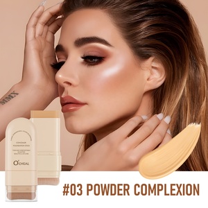 Solid Waterproof Non-Stuck Powder Double-Ended <b>Concealer</b> Foundation Stick for Women for Light to Dark Skin Tones - Product Image 4