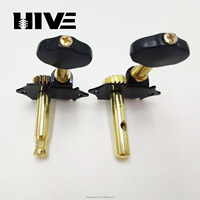 HIVE Vente en gros à bas prix Mécaniques d'accordage pour guitare classique à trou central de type ouvert à queue longue pour guitare folk