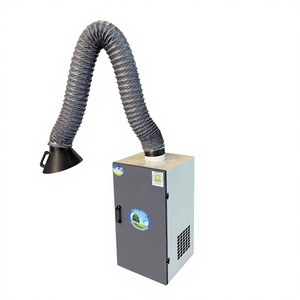 Collecteur <span class=keywords><strong>de</strong></span> poussière <span class=keywords><strong>de</strong></span> soudage à bras unique 1,1 kW 360° direct usine °   Purificateur <span class=keywords><strong>de</strong></span> <span class=keywords><strong>fumées</strong></span> <span class=keywords><strong>de</strong></span> soudage industriel à faible bruit avec bras d'<span class=keywords><strong>aspiration</strong></span> - Product Image 1