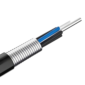 Outdoor Armored Optical <strong>Fiber</strong> Cable GYTS G.652D <strong>Fiber</strong> 4-144 Cores SM Single Mode For MAN Backbone Duct/Aerial Installation - Product Image 2