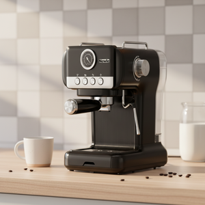 เครื่องชงกาแฟเอสเพรสโซ Newle 20 บาร์ 870 วัตต์ ระบบทำความร้อนแบบหม้อต้ม ถังน้ำขนาด 1.0 ลิตร ถอดออกได้ พร้อมหัว<span class=keywords><strong>ชง</strong></span>แบบ Die-Cast ขนาด 52 มม. รุ่น Single/Double Shot Pro - Product Image 2