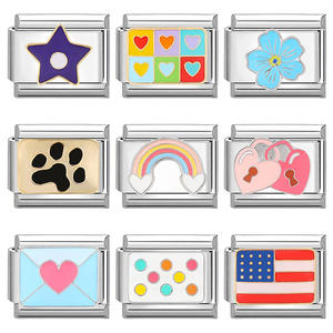 Pulseira De Moda Artesanal Modular Italiana-Criativo DIY Cartoon <span class=keywords><strong>Food</strong></span> Personalidade Acessório Modular Moda Pulseira - Product Image 4