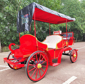 Buggy eléctrico sin caballos de baja velocidad aprobado por la CE 2023 para transporte especial de pasajeros - Product Image 3