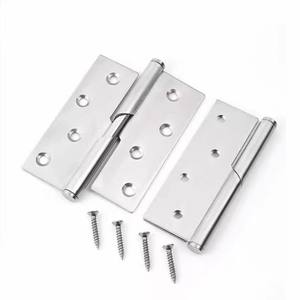 Charnières à ressort en acier inoxydable personnalisées avec un design moderne, installation facile, ouverture à 180 degrés, modèle de 3 pouces <span class=keywords><strong>pour</strong></span> la maison et le bureau - Product Image 4