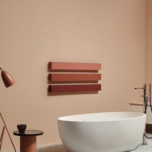 Estante calentador de toallas eléctrico de lujo Antonio Lupi, diseño doble de acero y aluminio para uso en el baño del hogar o del hotel - Product Image 5