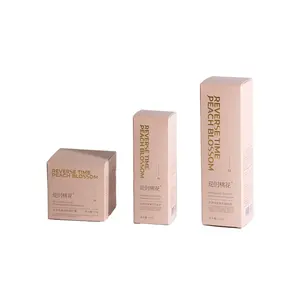Customized price printing cardboard special square paper cosmetic perfume cream care lip gloss packaging candle gift rigid box