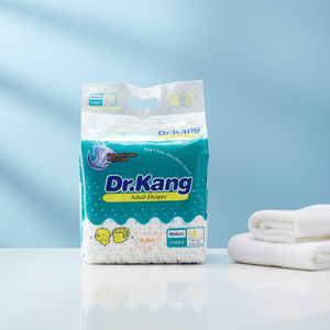 Prix de gros, couches pour adultes jetables, douces, respirantes, de haute qualité, protection anti-fuites 3D, tissu non tissé, taille M/L, échantillon GRATUIT - Product Image 1