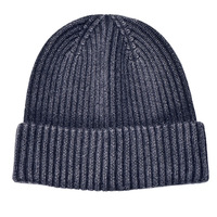 Bonnet d'hiver côtelé à revers, effet vieilli, de haute qualité, avec logo personnalisé, en tricot lavé