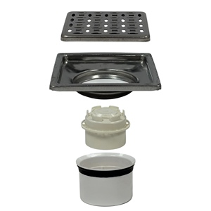 Drenajes de Piso de Alta Calidad con Sellado de Agua Antiolor y Antiinsectos, Cubierta con Patrón de Moneda Tongbao, Fácil de Limpiar para Cocina y Cuarto Limpio - Product Image 3