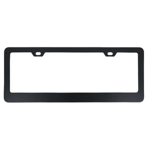 Cadre de plaque d'immatriculation en plastique noir pour voiture des Philippines - Product Image 5
