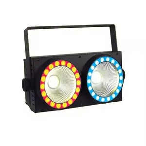 2x100W <span class=keywords><strong>RGB</strong></span> วงแหวน LED เวที Blinder ดิสโก้ DJ Pixel cob LED พร้อม2in1สีขาวอบอุ่น & เย็นฐาน B22ไฟฉาย - Product Image 5