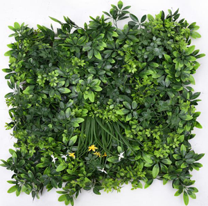 Jardín <span class=keywords><strong>Vertical</strong></span>, Panel de Plantas Artificiales, Material PE Ecológico, Resistente a los Rayos UV, Duradero, Ligero, Resistente al Agua, 50x50cm - Product Image 2