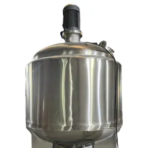 Factory Customized 2000L Liquid Stirring Mixing Reaction Tank Stainless Steel Reactor Kettle Chemical Reactor