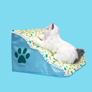 Escaliers de luxe pour chiens anti-pente Échelle de rampe en <span class=keywords><strong>mousse</strong></span> souple en polyester imperméable pour animaux de compagnie Échelle de pente d'escalade facile pour l'extérieur pour les chats - Product Image 5