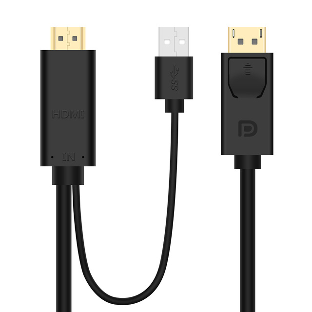 XPB Factory Wholesale Connector Cable HDMI-DP Connector Convenient to Use Custom Wiring Harness