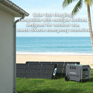 Station d'alimentation portable 7200W 9700Wh avec batterie LiFePO4, charge solaire, système de stockage d'énergie, fabricant - Product Image 5