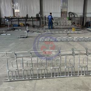 Cerradura de cuello de cabra galvanizada resistente Cerradura de cuello de oveja autoblocante para Cabra - Product Image 4