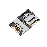 M619 soket pembaca kartu SIM 8P + Micro SD, Dudukan kartu Conn TF 2 dalam 1 murah untuk smart home EV penjualan laris di India Malaysia Vietnam