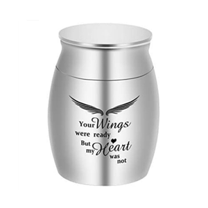 Özel anıt kişiselleştirilmiş Pet kremasyon külleri kutusu pençe baskı ile cenaze <span class=keywords><strong>Keepsake</strong></span> Metal Mini Pet Urns - Product Image 6