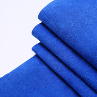 Absorption des chocs épaisseur personnalisée Micro éponge tissu en daim microfibre pour intérieur de voiture plafond garniture tissu avec mousse
