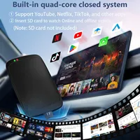 Adaptateur USB portable 3-en-1 pour CarPlay et Android Auto avec compatibilité universelle - Plug and Play, garantie 1 an