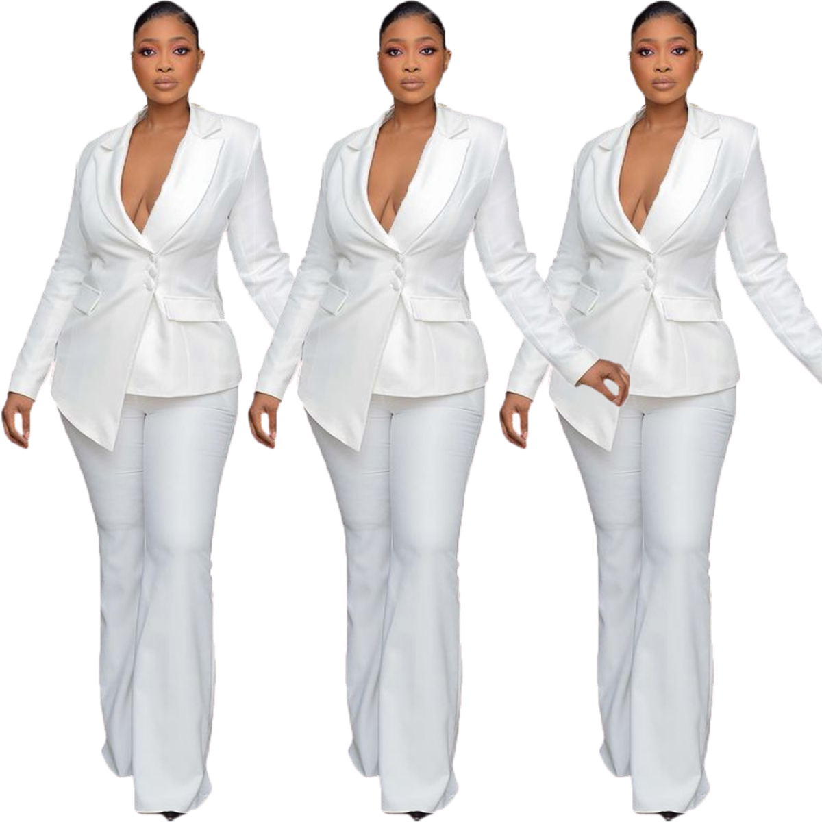Encuentre el mejor fabricante de traje sastre blanco para dama y traje sastre  blanco para dama para el mercado de hablantes de spanish en alibaba.com