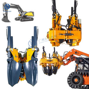 حفارة انزلاجية هيدروليكية صغيرة آلية لمحرك الأشجار ، جرافة صغيرة ، دلو مجرفة ، ماكينة قطع متحركة صغيرة - Product Image 1