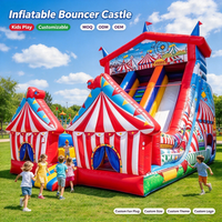Château Gonflable Commercial avec Toboggan pour Enfants et Adultes – Idéal pour Fêtes en Extérieur – Vente Directe Usine