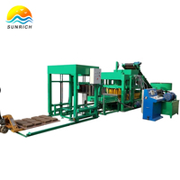 QT4-15 Hoàn Toàn Tự Động Thủy Lực Lồng Vào Nhau Bê Tông Rỗng Làm Cho Máy Móc Block