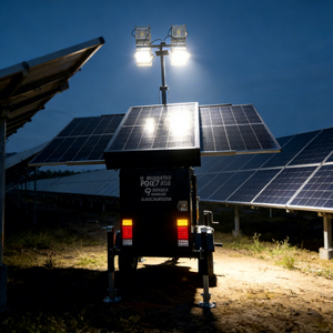Sistemas de Remolques Solares Móviles en Oferta, Torre de Luz Solar de Nuevo Diseño con Clasificación IP66 - Product Image 2