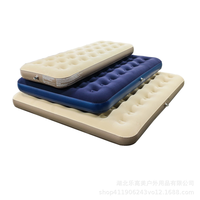 Matelas pneumatique gonflable moderne pliable portable avec batterie intégrée, longueur 1,8 m, pour camping en plein air, chambre à coucher/salon