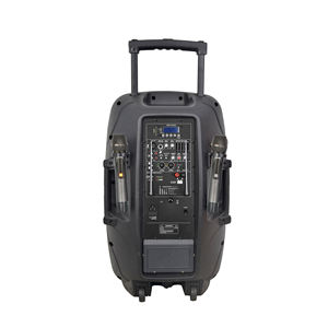 Précision Pro Audio CSL15AVH 100W 15 pouces Batterie rechargeable sans fil Chariot DJ Party Powered Active Portable Speaker - Product Image 6