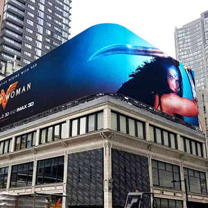 3D Naked Eye P8 Pantalla <span class=keywords><strong>LED</strong></span> delgada a prueba de agua Instalación fija Señal <span class=keywords><strong>LED</strong></span> para exteriores - Product Image 1