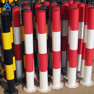 Palo di Segnalazione Stradale ad Alta Visibilità, Durevole, Giallo e Nero, Riflettente, per Sicurezza Stradale - Product Image 2