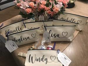 25*13*4,5 cm Bulk Mehrzweck kleine Make-up-Tasche für Geldbörse Tragbare Reiß verschluss Blank Kultur beutel Organizer DIY für Frauen - Product Image 2