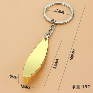 Wholesale Sports Custom Logo Surfboard Bottle Opener Keychain Metal <b>Key</b> <b>Chains</b> Pendant Keyring Large Keychain Bottle Opener - Product Image 3