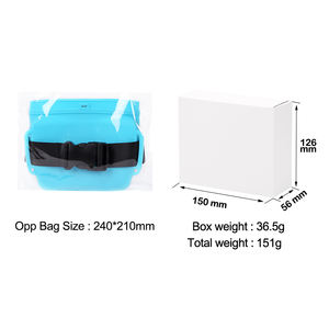 Pochette portable en silicone imperméable pour friandises pour <span class=keywords><strong>chien</strong></span> avec fermeture magnétique et clip ceinture pour conteneur d'aliments pour animaux - Product Image 6