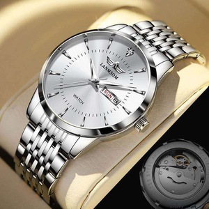 Reloj Swiss Double Lion, Reloj Mecánico Puro Automático, Uno <span class=keywords><strong>de</strong></span> los Diez Mejores <span class=keywords><strong>Relojes</strong></span> <span class=keywords><strong>de</strong></span> Marca Famosa del Mundo, <span class=keywords><strong>Relojes</strong></span> <span class=keywords><strong>Famosos</strong></span> Resistentes al Agua - Product Image 2
