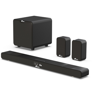 <span class=keywords><strong>Sistema</strong></span> de <span class=keywords><strong>Sonido</strong></span> Envolvente <span class=keywords><strong>Inalámbrico</strong></span> <span class=keywords><strong>5.1</strong></span> para Cine en Casa para TV con Altavoces Traseros de <span class=keywords><strong>Sonido</strong></span> Envolvente, Incluye Control Remoto - Product Image 1