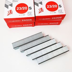 23/6 23/13 23/10แบบสากลขาลวดเย็บกระดาษมาตรฐาน1000สีกล่องเครื่องเขียนแบบหนาชิ้น/กล่อง - Product Image 4